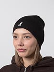 Шапка KANGOL арт. K3859 Acrylic Cuffless Beanie (черный)